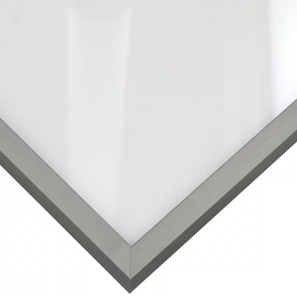 Alurahmen C2 - Art Edition 18x24 cm | Struktur Grau matt | Museumsglas UV 70 entspiegelt