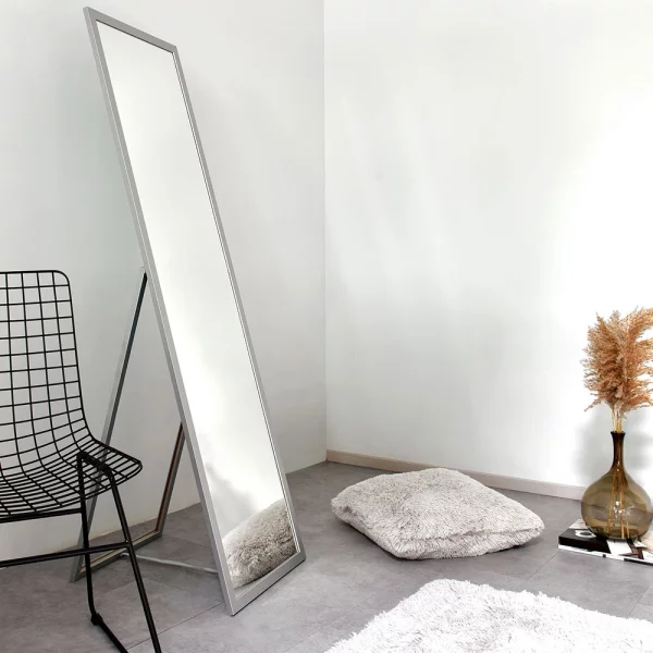 Standspiegel Oslo - 40x160 cm 40x160 cm | Silber | Spiegel (2 mm)