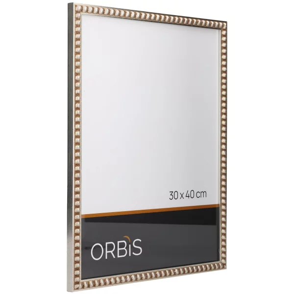 Bilderrahmen Elana aus Holz 13x18 cm | Silber | Normalglas (2 mm)