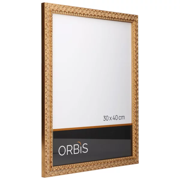 Barockrahmen Francis nach Mass Gold | Normalglas (2 mm)