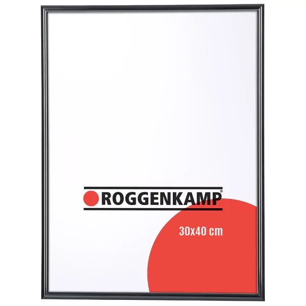Alu Bilderrahmen Profil R 100x100 cm | platin glänzend | Normalglas (3 mm)