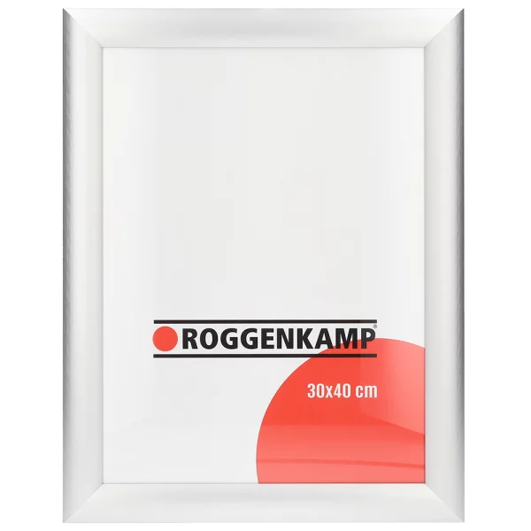 Cadre en aluminium Profil B 21x29,7 cm (A4) | argent mat | verre standard (3 mm)
