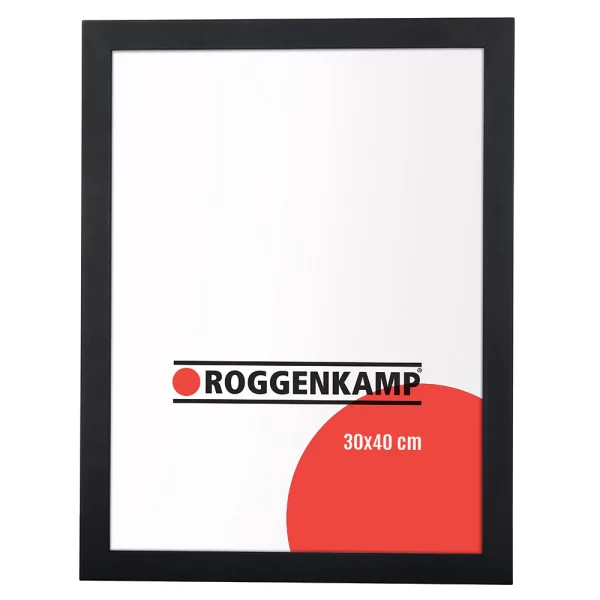 Cadre en bois de hêtre / érable 21x29,7 cm (A4) | hêtre noir | verre standard (3 mm)