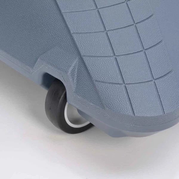Kundenstopper WindPro LITE 50x70 cm | silber | Kunstglas mattiert (1 mm)