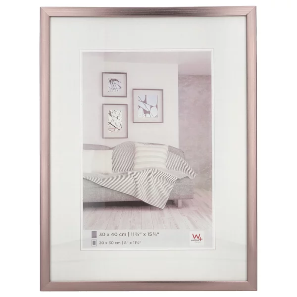 Cadre en plastique Construction 30x40 cm | acier | verre standard (2 mm)