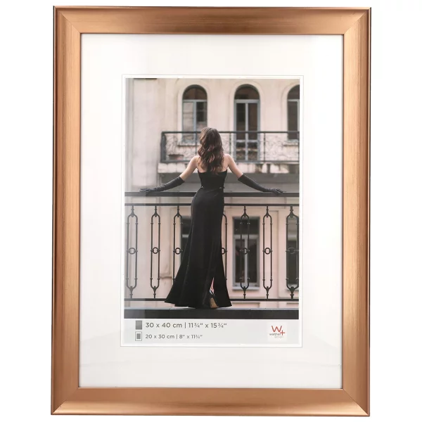 Cadre en plastique Venise 13x18 cm | bronze | verre standard (2 mm)