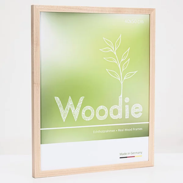 Cadre en bois Rhön 35x50 cm | érable | verre standard