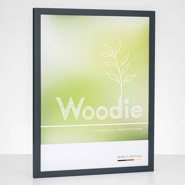Cadre en bois Jasmund 9x9 cm | anthracite | verre standard