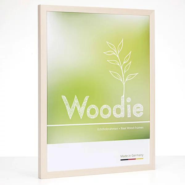 Cadre en bois Jasmund 9x9 cm | tremble | verre standard