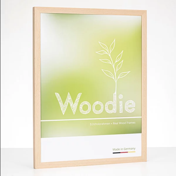 Holzrahmen Jasmund 24x30 cm | Ayous | Normalglas (2 mm)