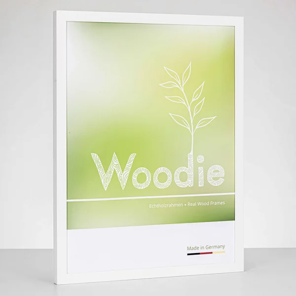 Cadre en bois Jasmund 9x9 cm | blanc | verre standard