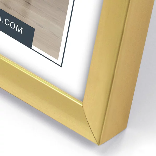 Kunststoff-Bilderrahmen Louis 10x15 cm | Gold | Normalglas (2 mm)