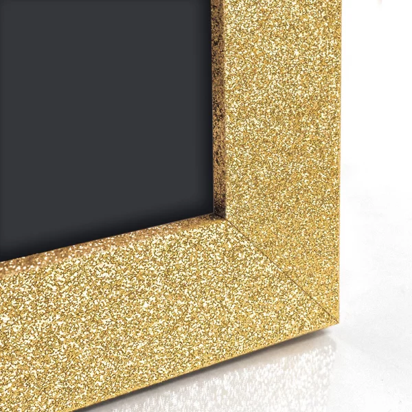 Fotorahmen Broadway mit Glitzereffekt 15x20 cm | Gold | Normalglas (2 mm)