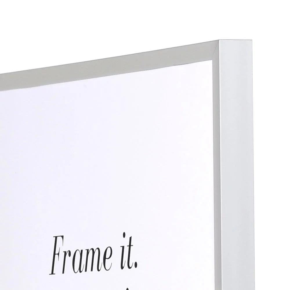 FRAMO 35mm Cornice Per Immagini 57 X 62 Cm | Verde Sfocato | Cornice In MDF Fatta A Mano Con Lastra Di Vetro Artificiale Antiriflesso A Prova Di Rottura E Robusta Parete