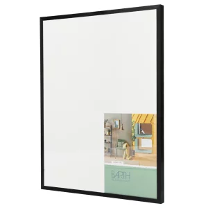 Alurahmen Serie 916 30x40 cm | Schwarz gebürstet | Normalglas (2 mm)