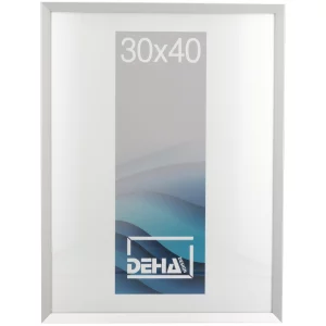 Alu-Bilderrahmen Wega 24x30 cm | Natur matt | Normalglas (2 mm)