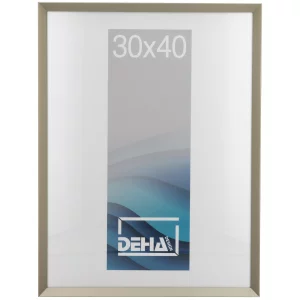 Alu-Bilderrahmen Wega nach Maß Altsilber matt | Normalglas (2 mm)