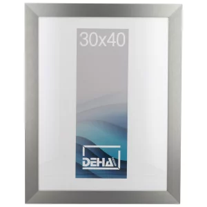 Alu-Bilderrahmen Antares nach Maß Contrastgrau | Normalglas (2 mm)