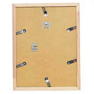 Holz-Bilderrahmen Profil 67 nach Maß Schwarz | Normalglas (2 mm)