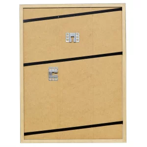 Holz-Bilderrahmen Profil 2440 15x20 cm | Hellbraun | Normalglas (2 mm)