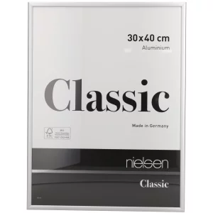 Alurahmen Classic 18x24 cm | Silber matt | Normalglas (2 mm)