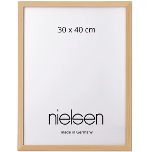 Holzleiste Loft 15 nach Maß Eiche | Normalglas (2 mm)