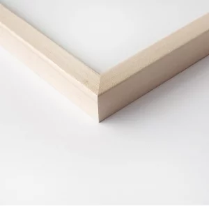 Holzrahmen Quadrum 50x70 cm | Ahorn | Normalglas (2 mm)