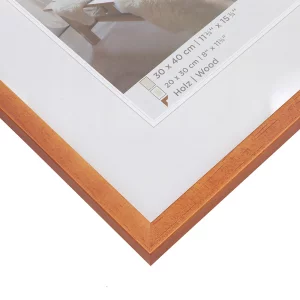 Holz-Bilderrahmen Pepper 13x18 cm | buche | Normalglas (2 mm)