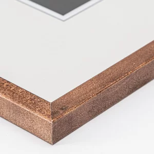 Holz-Bilderrahmen Nature 21x29,7 cm (A4) | nussbaum | Normalglas (2 mm)