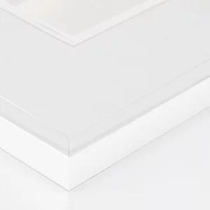 Kunststoff-Bilderrahmen New Lifestyle 13x18 cm | Weiß | Normalglas (2 mm)