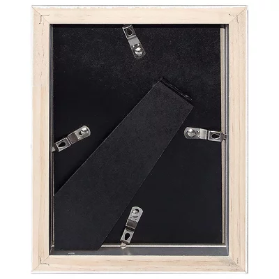 Houten lijst Apollon met passe-partout 18x24 cm (13x18 cm) | zwart | normaal glas (2 mm)