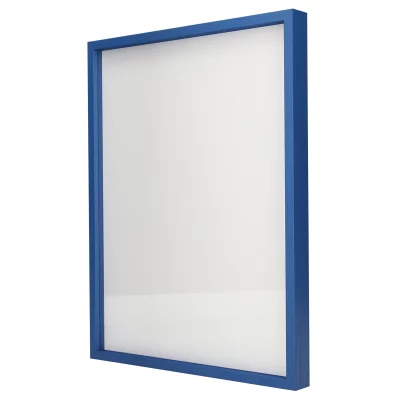 Thumbnail von Alu-Bilderrahmen Barth NXT mit Distanzleiste, Serie 1131 Azurblau - Furnier Holzoptik Bild 4