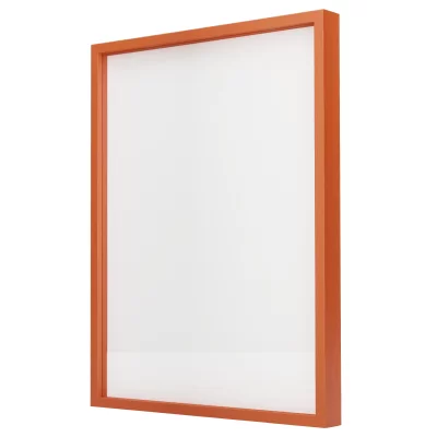 Thumbnail von Alu-Bilderrahmen Barth NXT mit Distanzleiste, Serie 1131 Orange - Furnier Holzoptik Bild 4