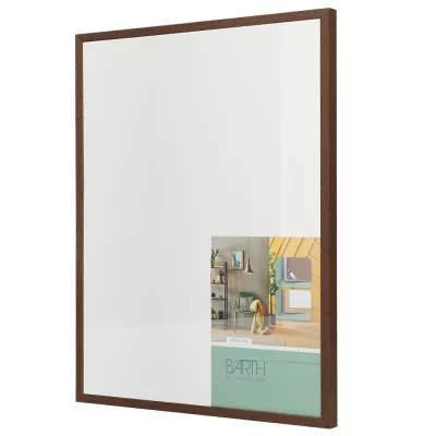 Aluminium fotolijst BARTH serie 916 45x60 cm | wengé, echt fineer, natuur | normaal glas (2 mm)