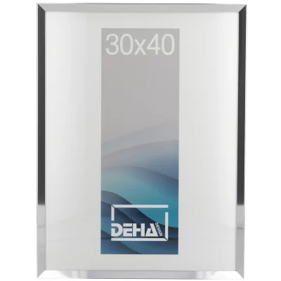 Aluminiumsbilderamme Wega 42x59,4 cm (A2) | Natur, glanset | Normalglass (2 mm)