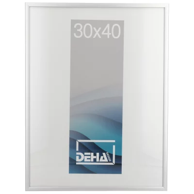Aluminiumsbilderamme Superba 42x59,4 cm (A2) | Natur, matt | Normalglass (2 mm)