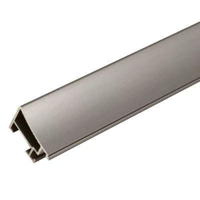 Multi fotolijst av aluminium voor 4 foto's 13x18 cm | grijs | normaal glas (2 mm)