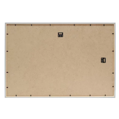 Magneetbord met houten omlijsting 40x60 cm | zilver | zonder glas, met achterwand