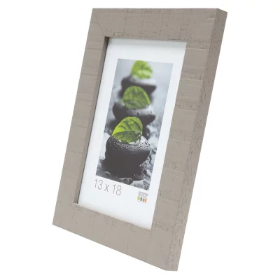 Houten fotolijst Mila 15x15 cm | beige | normaal glas (2 mm)