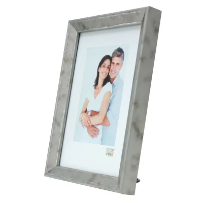 Kunststof kader Amel 15x20 cm | zilver | normaal glas (2 mm)
