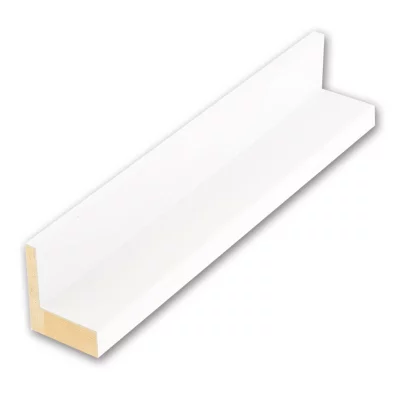 Baklijst Whitechapel 20x20 cm | wit | lege kader (zonder glas en achterwand)