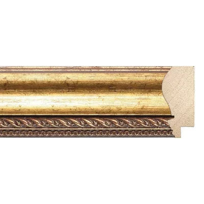Barok kader Dorota 15x20 cm | goud | kunstglas (1 mm)