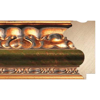 Thumbnail von Barock-Bilderrahmen Josephine grüngold Bild 4