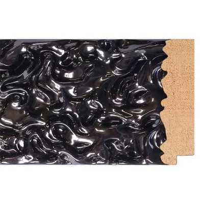 Barok kader Julia 28x35 cm | grafiet | kunstglas (1 mm)