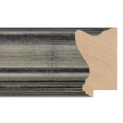 Barok kader Greta 42x59,4 cm (A2) | grafiet | kunstglas (1 mm)