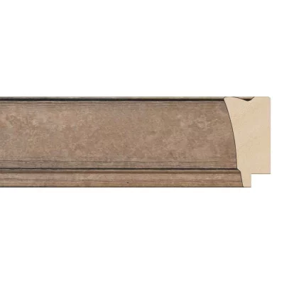 Barok kader Isabel 60x70 cm | koffie | kunstglas (1 mm)
