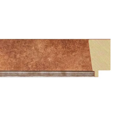 Drewniana rama Georgina 59,4x84,1 cm (A1) | miedź | szkło sztuczne (1 mm)