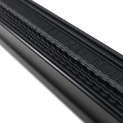 Lustro na ścianę Fronta na wymiar czarny | lustro (2 mm)