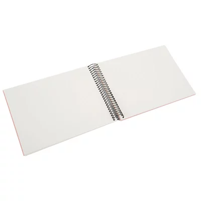 Thumbnail von Spiralalbum Bella Vista mit 40 weißen Seiten zum Einkleben, 24x17 cm rosé Bild 4