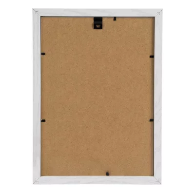 Treramme Tallinn (MDF) 21x29,7 cm (A4) | Hvit | Normalglass (2 mm)